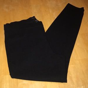 Zac & Rachel Black Pants Comfort Waistband Size 16